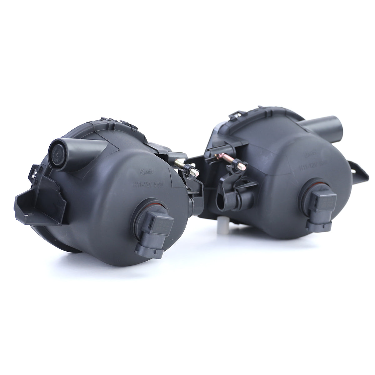 Fendinebbia Vetro Trasparente Nero Set per BMW Serie 3 E90 E91 2005-2008