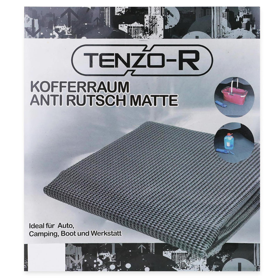 Tappetino Baule Anti Scivolo 120x100cm Universale Colore Nero per Auto e Camper