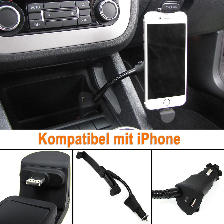 Supporto per Smartphone con Ricarica per Universale iPhone 5 5C 5S 5SE 6 6S