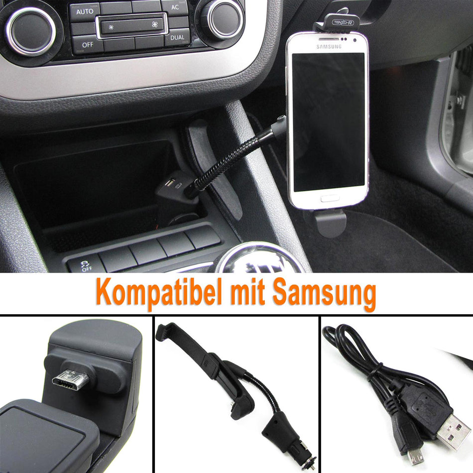 Supporto Universale per Smartphone con Ricarica per Samsung Galaxy S4 S5 S6 S7