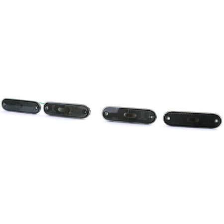 Seitenmarkierungsleuchten Reflektoren Nero Fumé Set per Mazda MX5 1989-2005