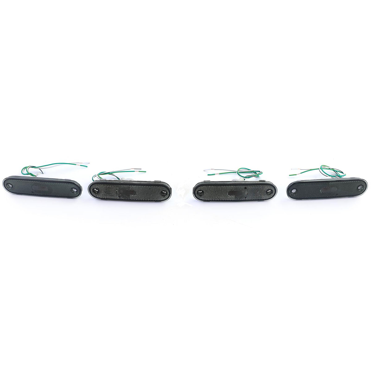 Seitenmarkierungsleuchten Reflektoren Nero Fumé Set per Mazda MX5 1989-2005