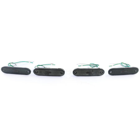 Seitenmarkierungsleuchten Reflektoren Nero Fumé Set per Mazda MX5 1989-2005