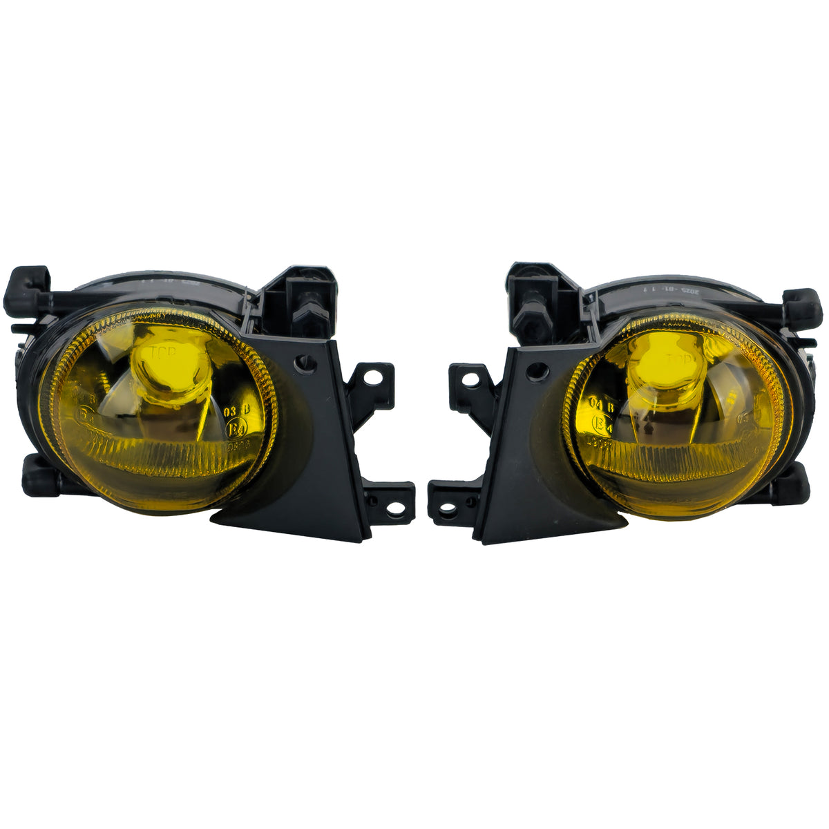 Fendinebbia Vetro Trasparente H8 Giallo Coppia per BMW Serie 5 E39 2000-2004