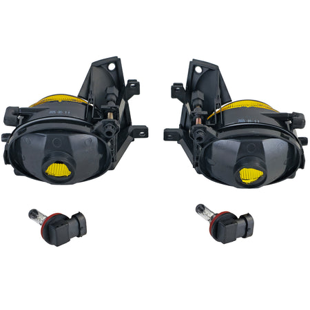 Fendinebbia Vetro Trasparente H8 Giallo Coppia per BMW Serie 5 E39 2000-2004