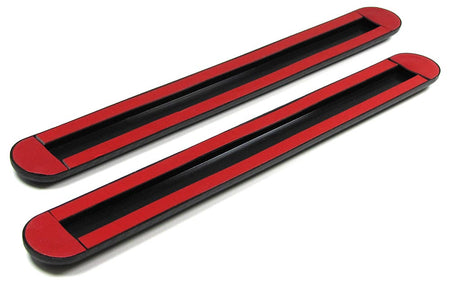 Modanature Protettive in Carbon-Look 2 Pezzi Universali per Auto