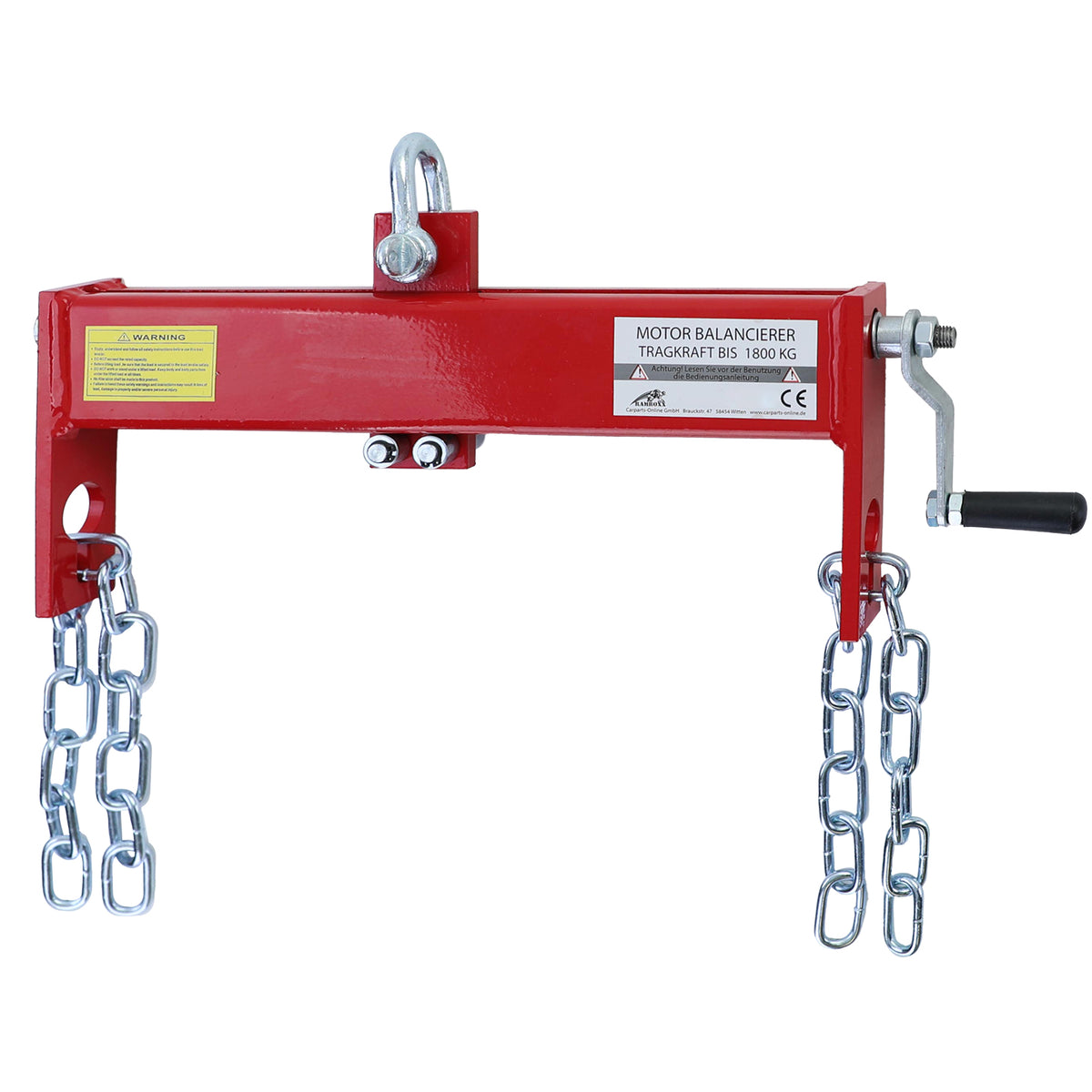 # 1800kg Profi Motor Balancierer Positionierer per Uso Universale in Officina