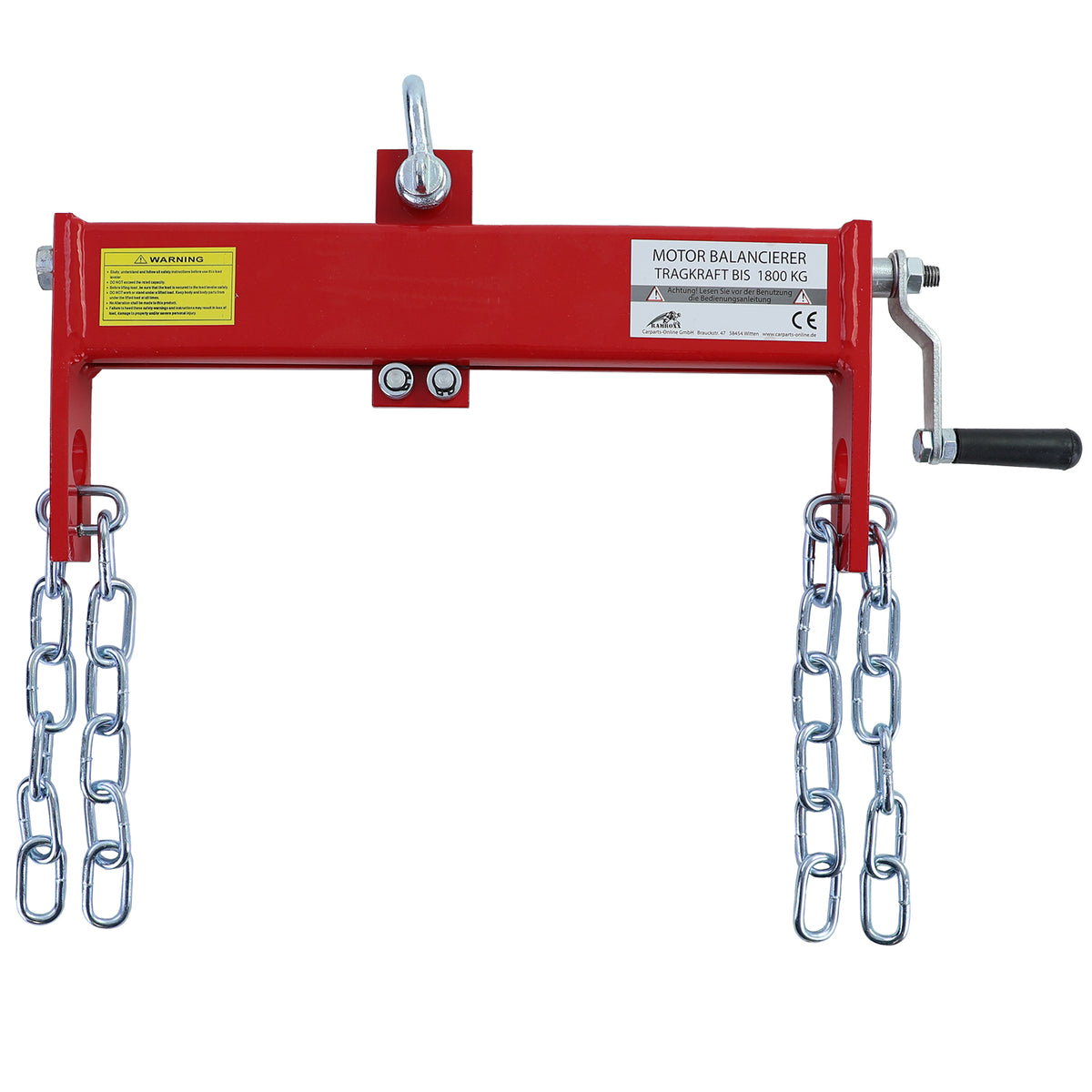 # 1800kg Profi Motor Balancierer Positionierer per Uso Universale in Officina
