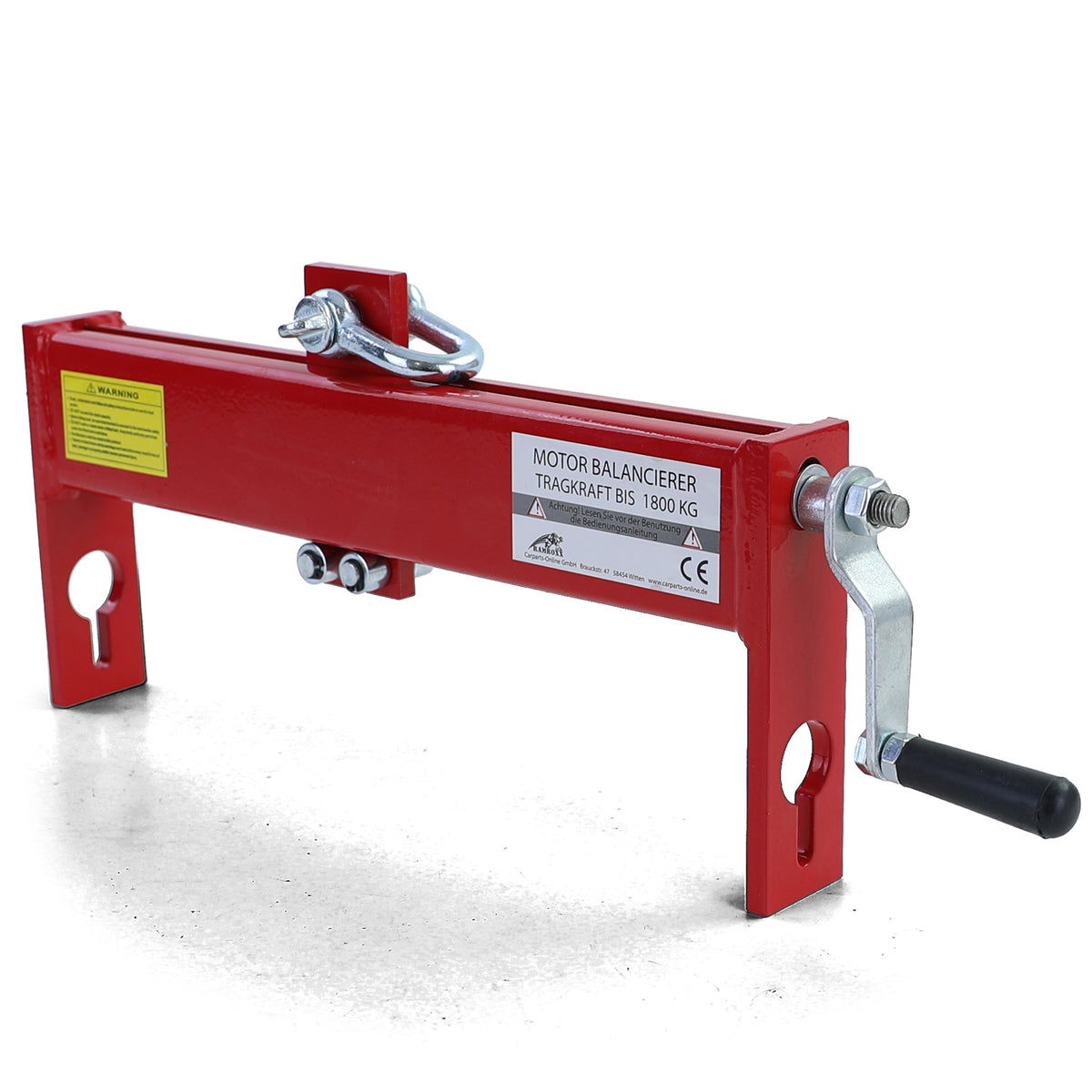 # 1800kg Profi Motor Balancierer Positionierer per Uso Universale in Officina
