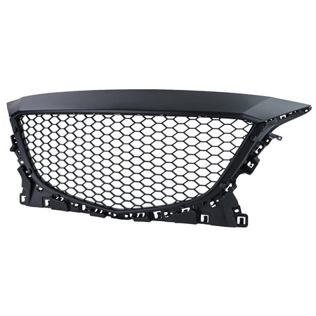 Griglia Anteriore Sportiva Wabendesign Nera Senza Emblema per Mazda 3 BM 13-17