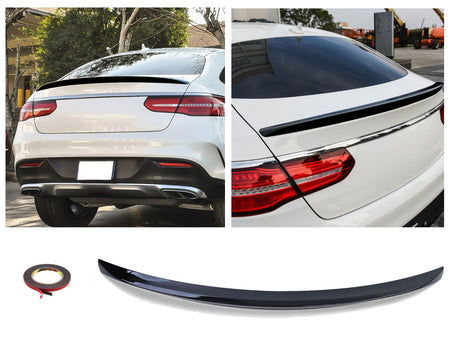 Spoiler Posteriore Nero Lucido per Mercedes GLE Coupé C292 2015-2019