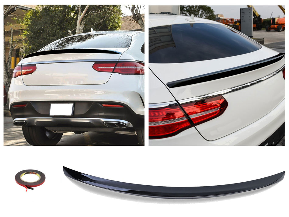 Spoiler Posteriore Nero Lucido per Mercedes GLE Coupé C292 2015-2019
