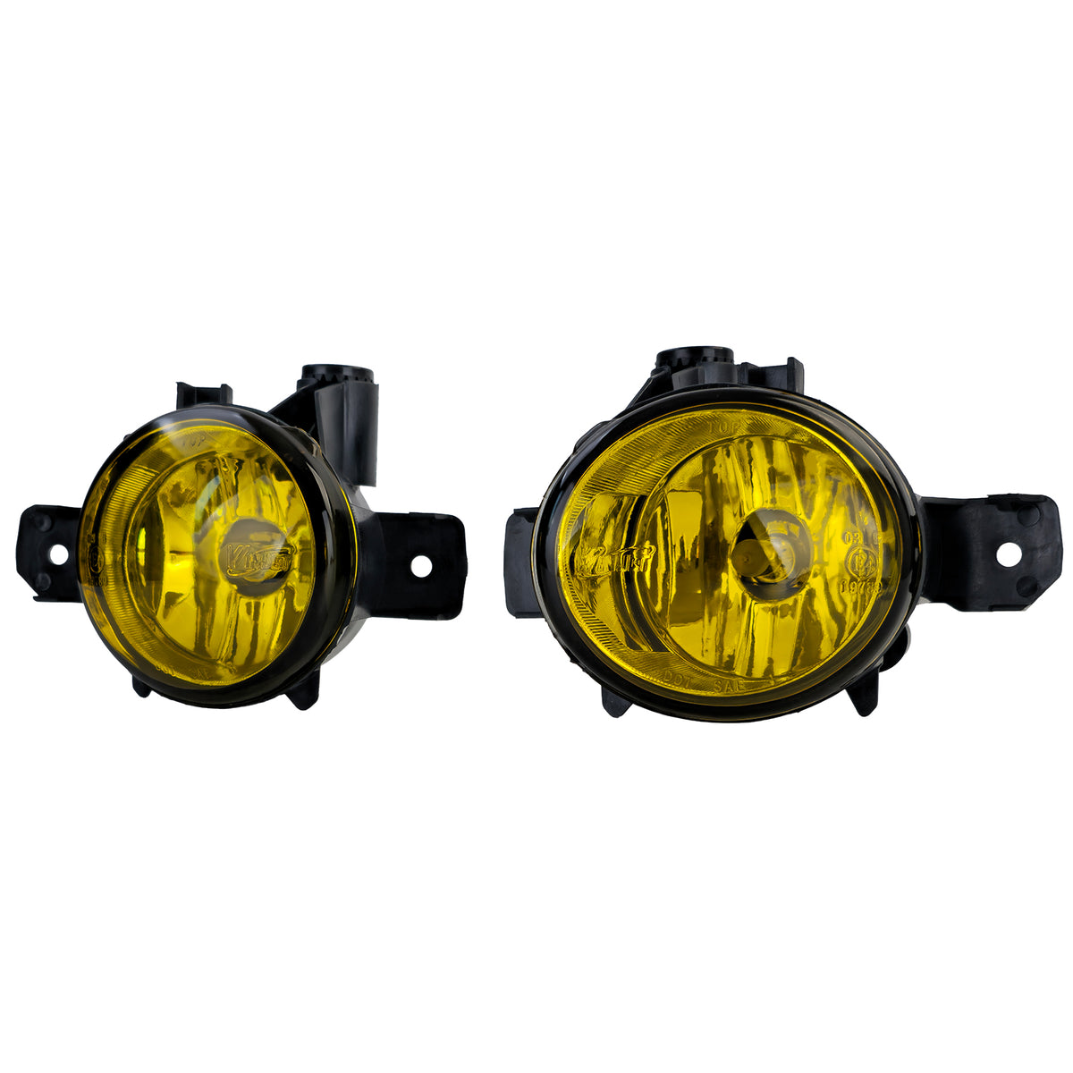 Fendinebbia Set Chiaro Giallo con Lampadine H11 per BMW Serie 1 E81 E82 E87 E88