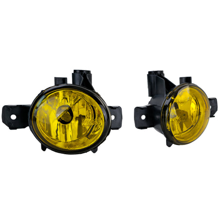Fendinebbia Set Chiaro Giallo con Lampadine H11 per BMW Serie 1 E81 E82 E87 E88
