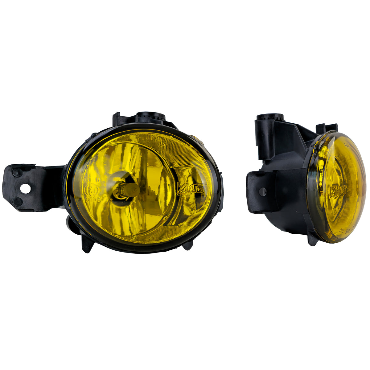 Fendinebbia Set Chiaro Giallo con Lampadine H11 per BMW Serie 1 E81 E82 E87 E88