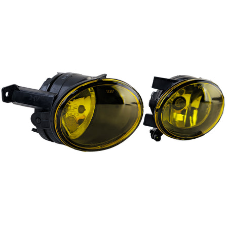 Fendinebbia Set Trasparente Giallo per Volkswagen Golf 6 VI Jetta Tiguan Caddy