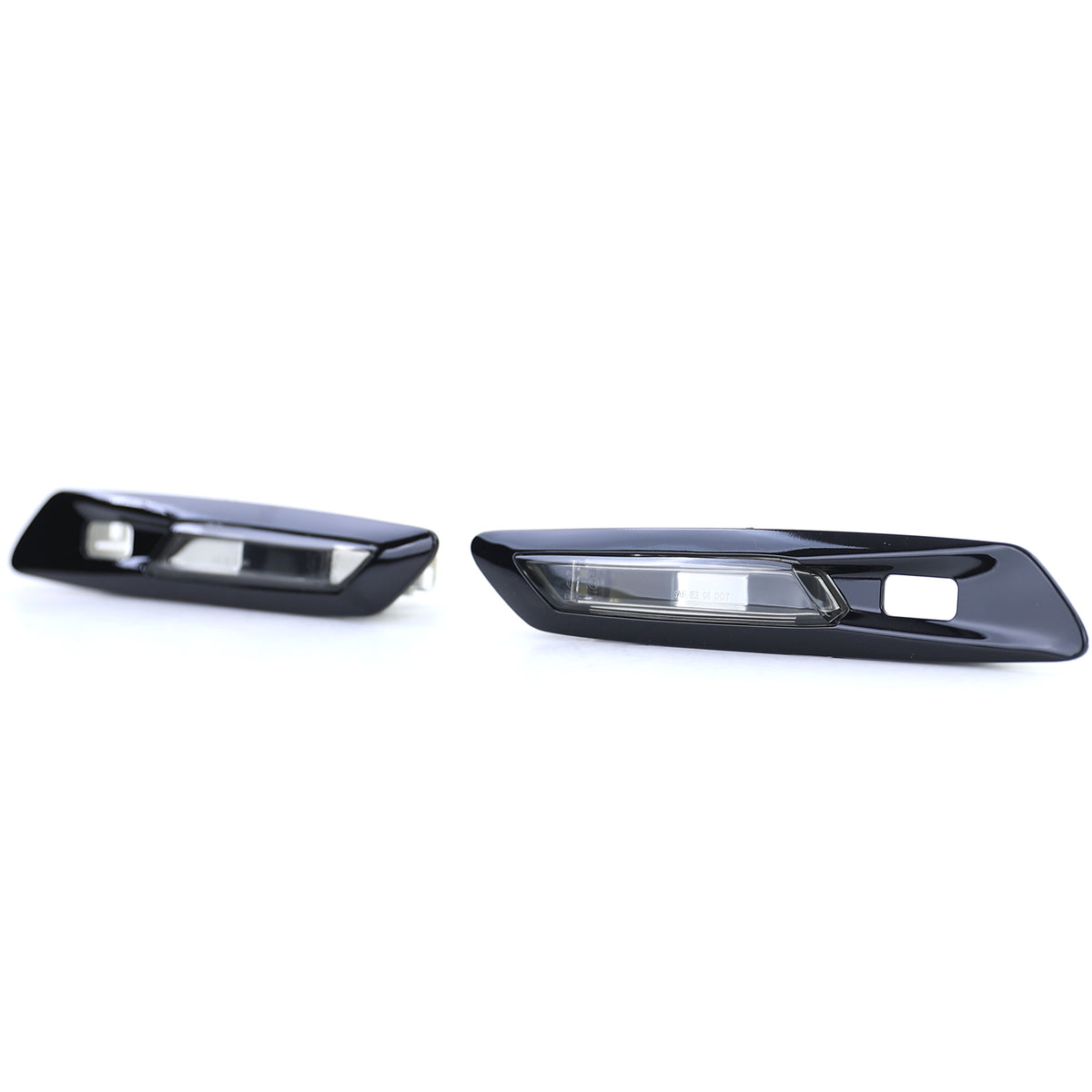 Frecce LED Trasparenti Nere per BMW Serie 5 F10 F11 10-13