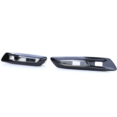 Frecce LED Trasparenti Nere per BMW Serie 5 F10 F11 10-13
