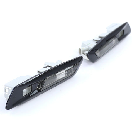Frecce LED Trasparenti Nere per BMW Serie 5 F10 F11 10-13