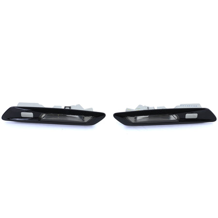 Frecce LED Trasparenti Nere per BMW Serie 5 F10 F11 10-13