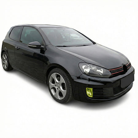 Fendinebbia Vetro Trasparente Giallo con H8 per Volkswagen Golf VI 6 GTI GTD