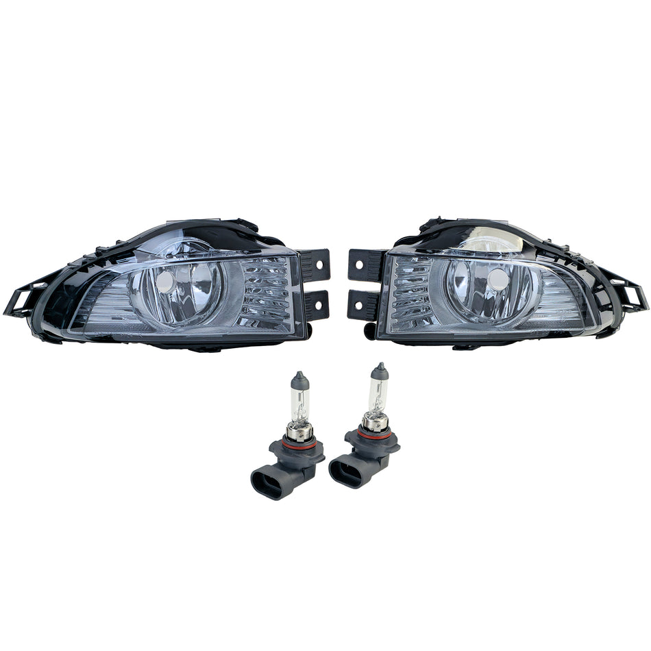 Fendinebbia Vetro Trasparente Set Nero Fumè per Opel Insignia 2008-2013
