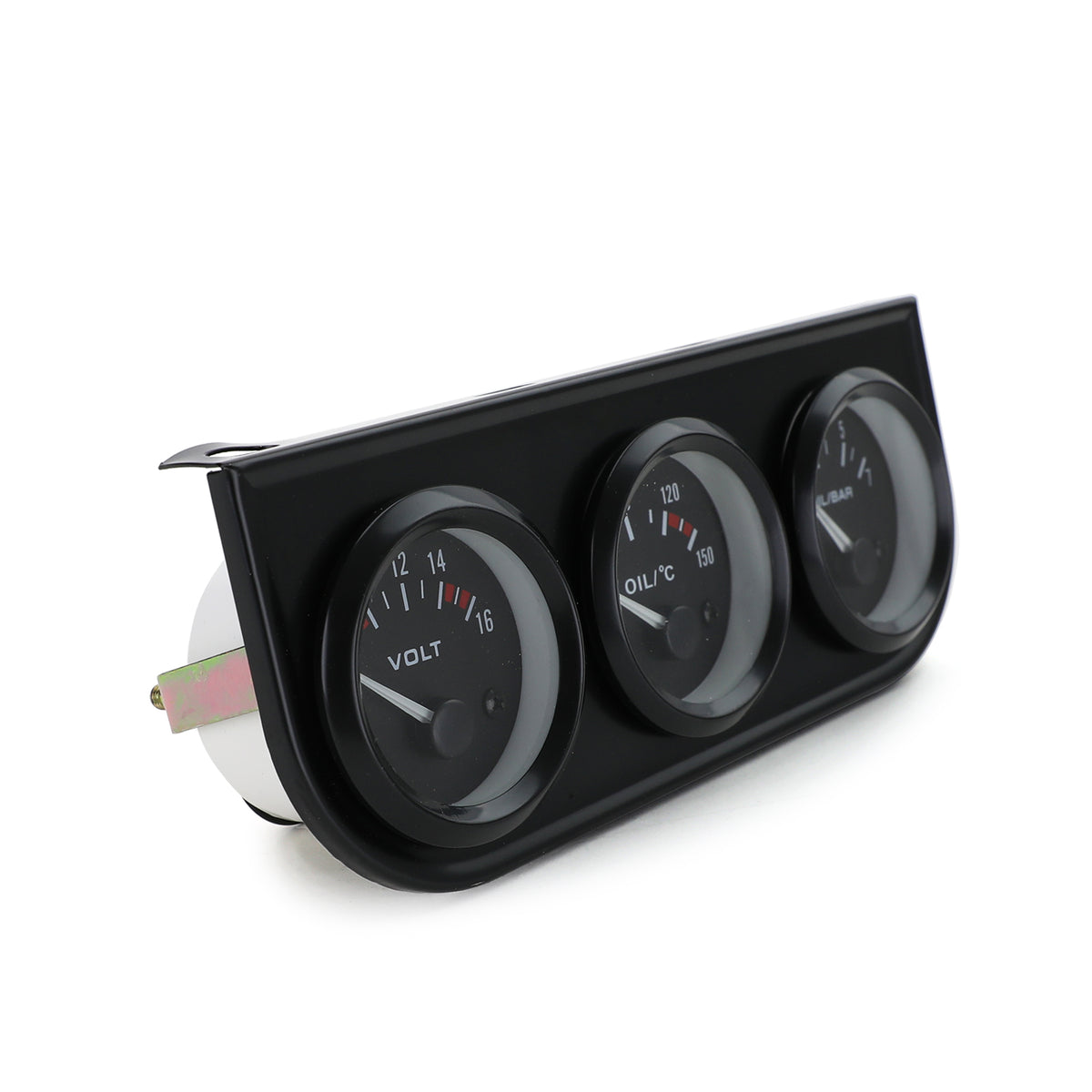 Supplementare Strumenti Serie 3 Set Temperatura Olio Volt Pressione Youngtimer