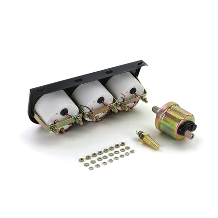 Supplementare Strumenti Serie 3 Set Temperatura Olio Volt Pressione Youngtimer