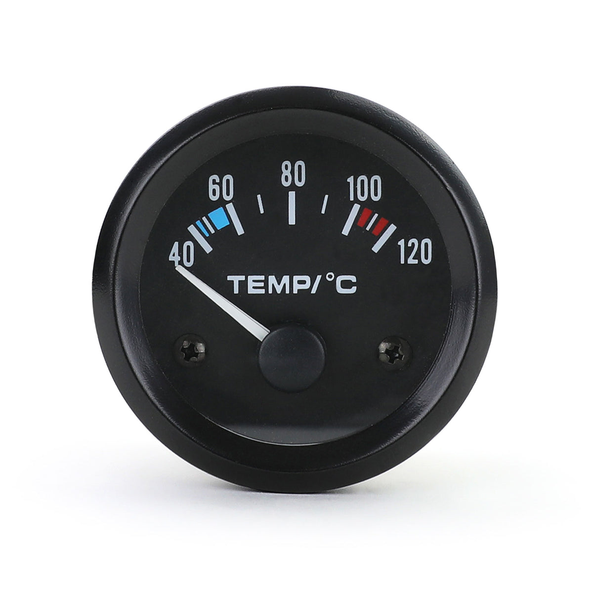 Temperatura Acqua Supplementare Strumento 52mm Youngtimer Klassik Nero