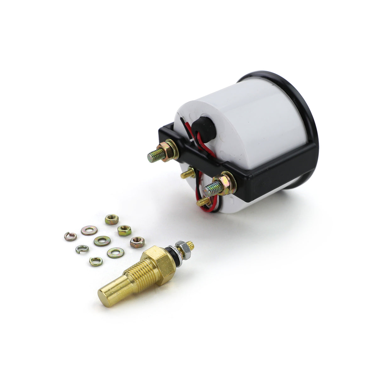 Temperatura Acqua Supplementare Strumento 52mm Youngtimer Klassik Nero