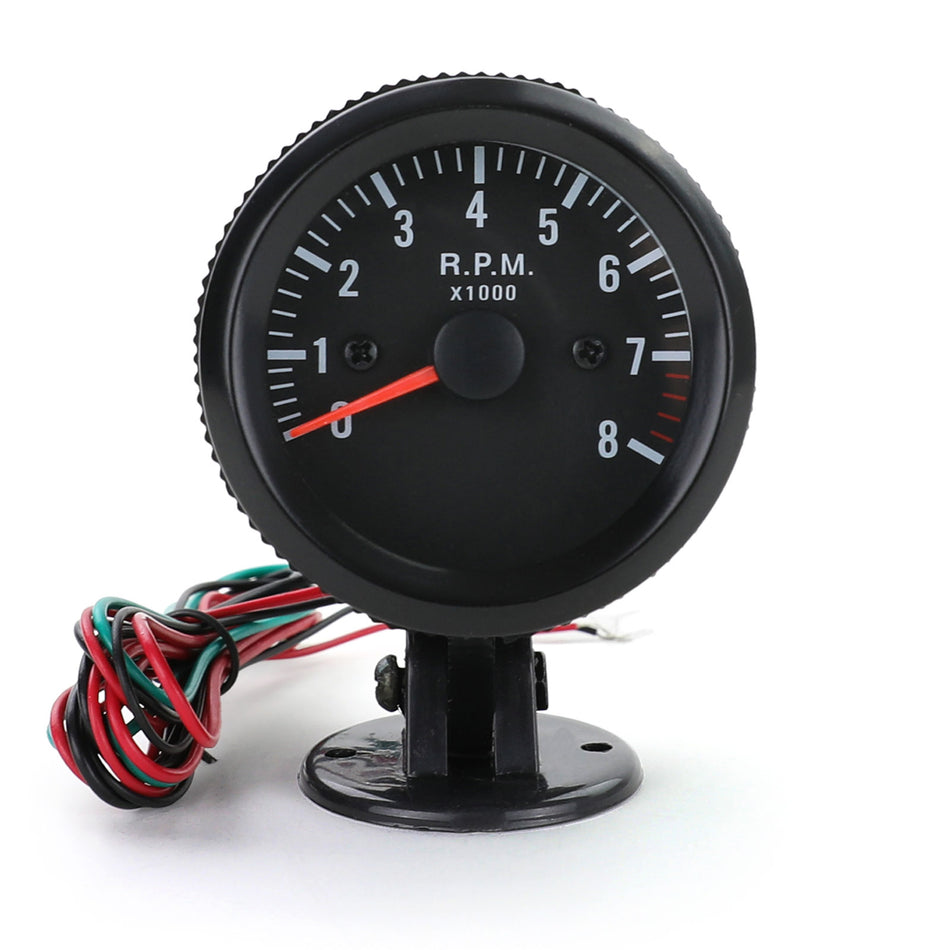 Supporto per Contagiri 52mm Universale con Illuminazione per Auto Benzina