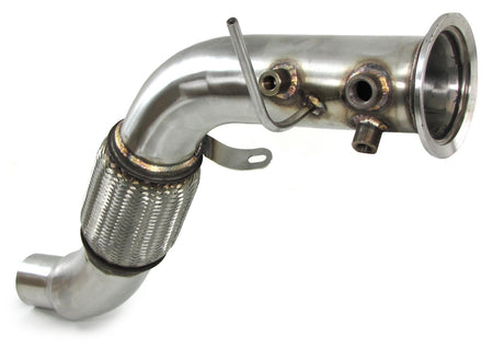 Downpipe in Acciaio Inox per BMW Serie 3 E90 E91 E92 E93 325D 330D 2005-2008
