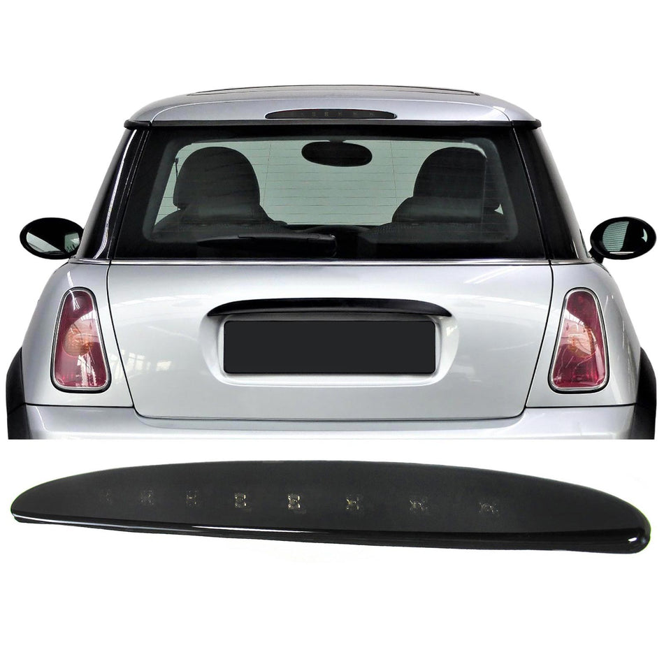 Luce di Stop LED 3. Trasparente Nera per Mini R50 R53 One Cooper 01-06