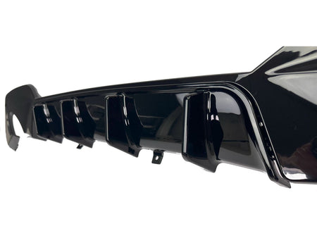 Diffusore Posteriore Nero Lucido per BMW Serie 3 G20 G21 2018-2022