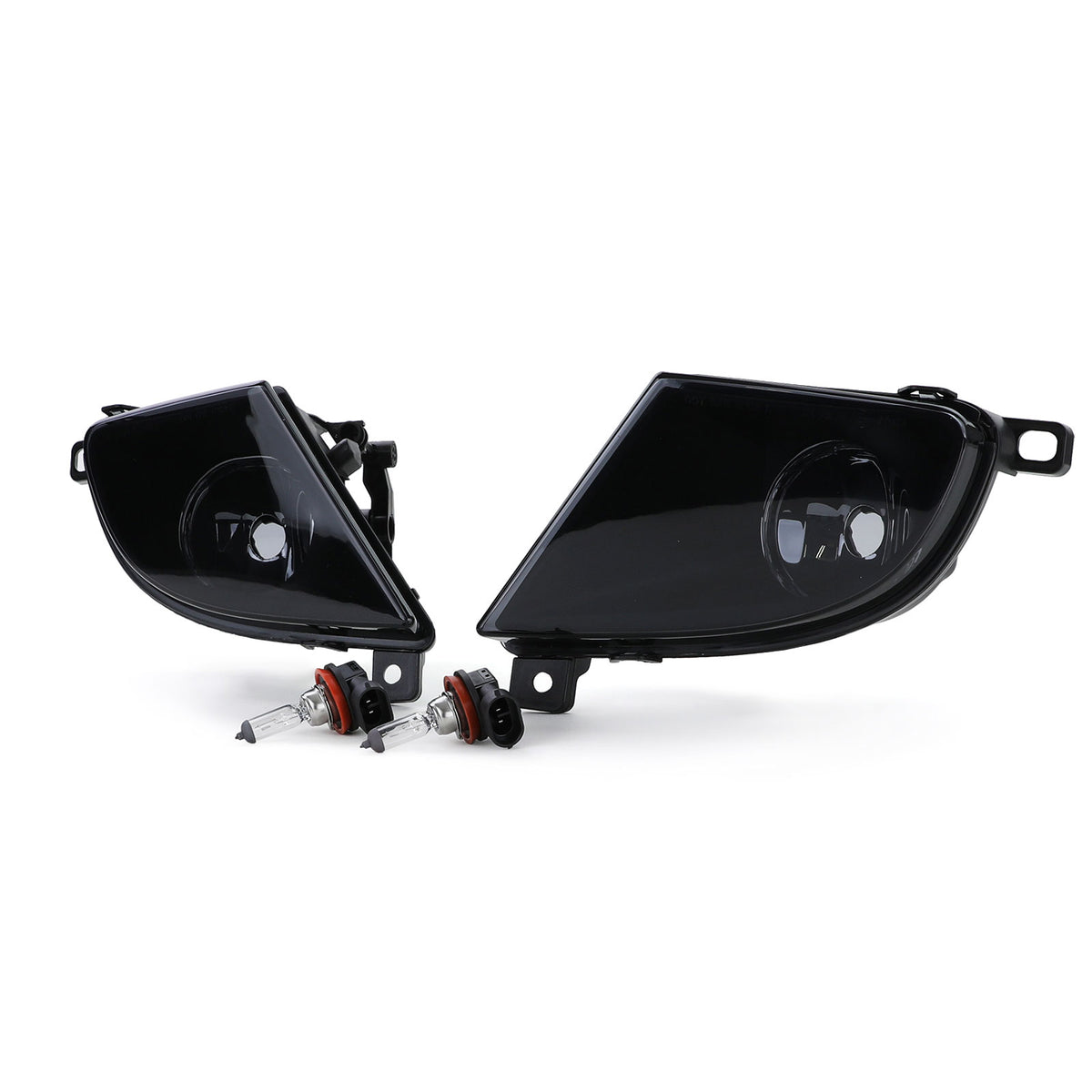Fendinebbia Set Chiaro Nero Fumé per BMW E60 E61 LCI 2007-2010