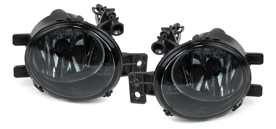 Fendinebbia Set Vetro Trasparente Nero Fumé per BMW Serie 1 E82 E88 2011-2013