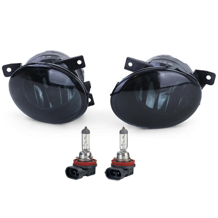 Fendinebbia Set Nero per Volkswagen T5 Bus Transporter Multivan 2009-2015