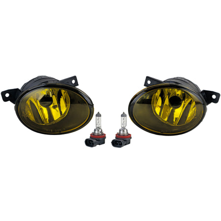 Fendinebbia Set Giallo per Volkswagen T5 Bus Transporter Multivan 09-15