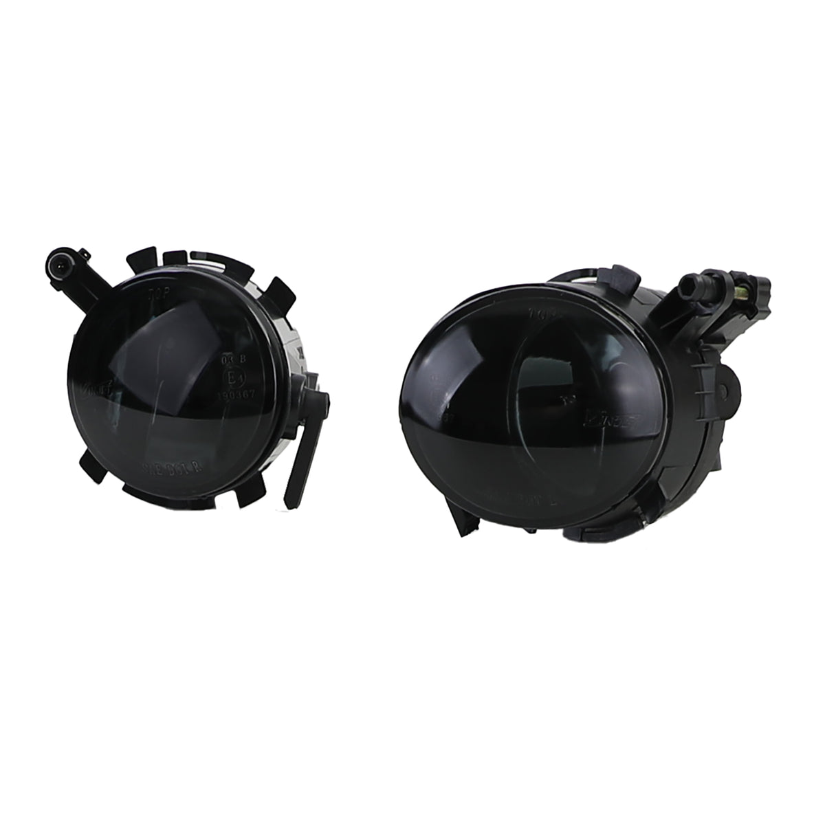 Fendinebbia Neri Fumé per Seat Ibiza 6J 2008-2012 e Leon 1P 2009-2012