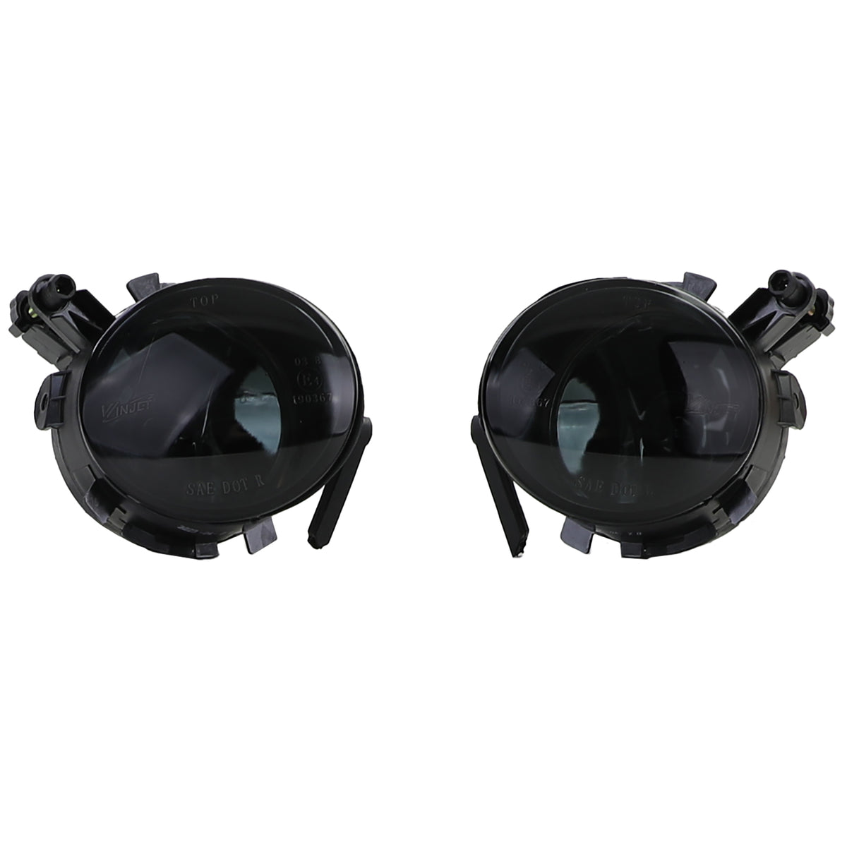 Fendinebbia Neri Fumé per Seat Ibiza 6J 2008-2012 e Leon 1P 2009-2012