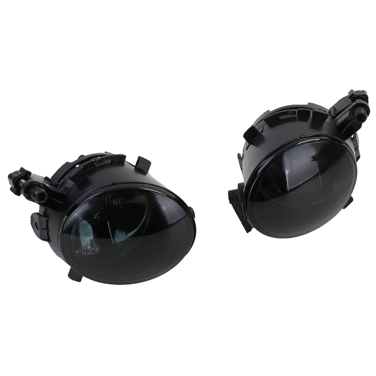 Fendinebbia Neri Fumé per Seat Ibiza 6J 2008-2012 e Leon 1P 2009-2012