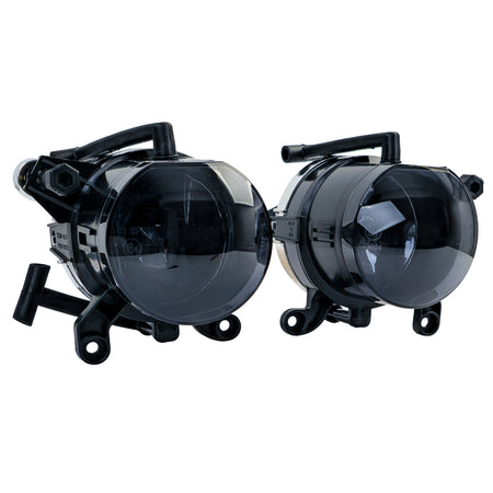 Fendinebbia Set Vetro Trasparente Nero Fumé per BMW Serie 3 E46 Coupé Cabrio
