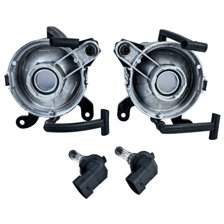 Fendinebbia Set Vetro Trasparente Nero Fumé per BMW Serie 3 E46 Coupé Cabrio
