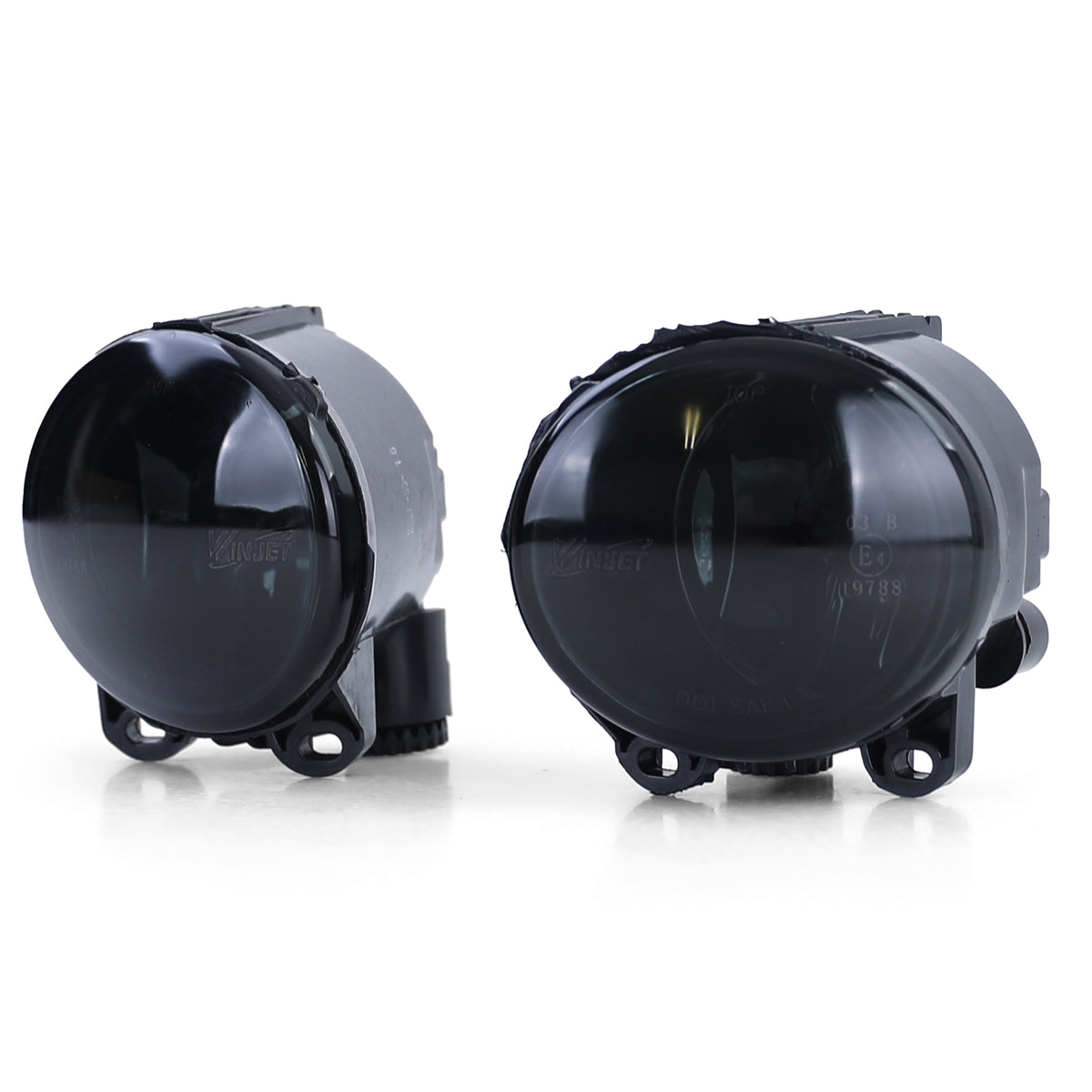 Fendinebbia Vetro Trasparente H11 Neri per BMW E92 E93 F10 F11 F07 F22