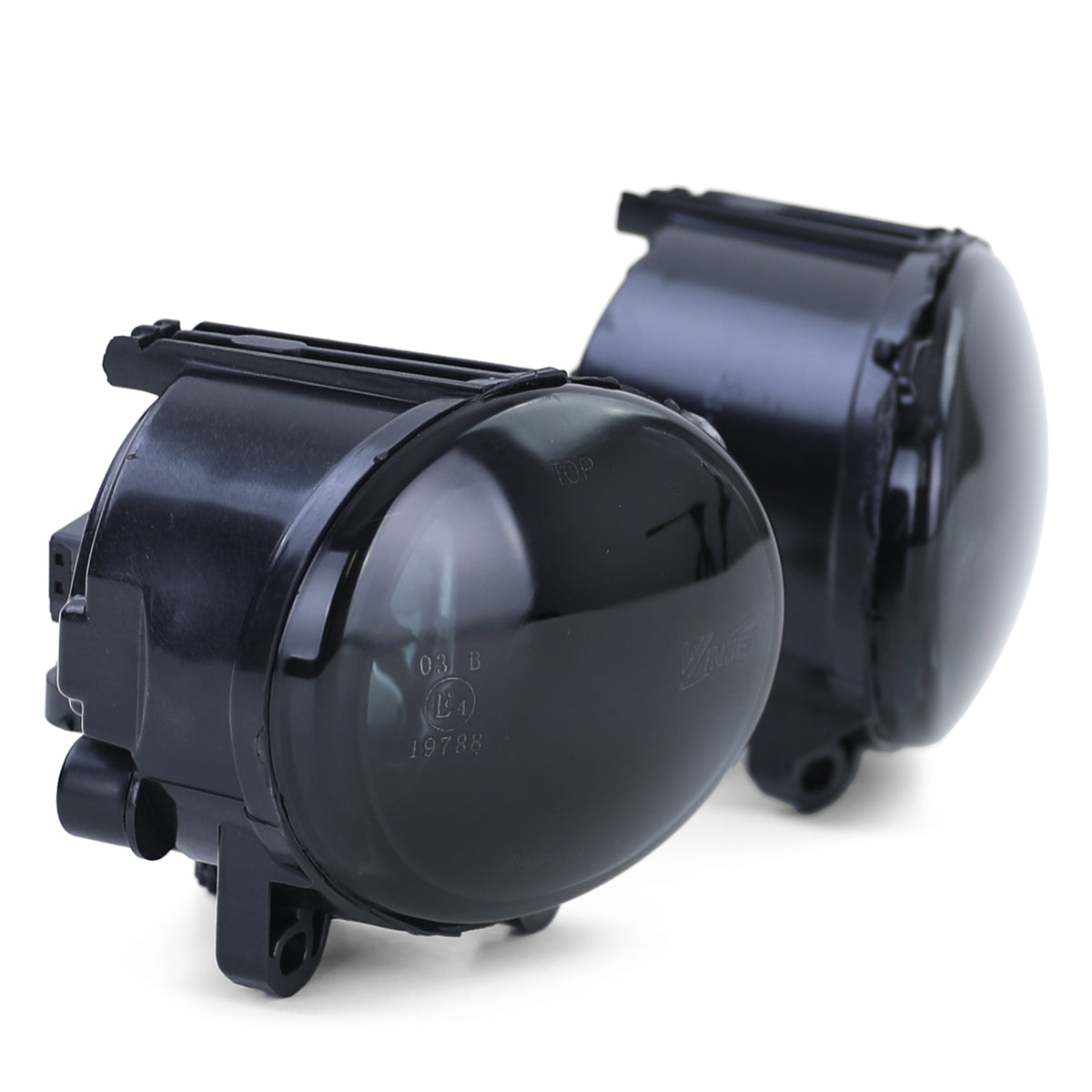 Fendinebbia Vetro Trasparente H11 Neri per BMW E92 E93 F10 F11 F07 F22