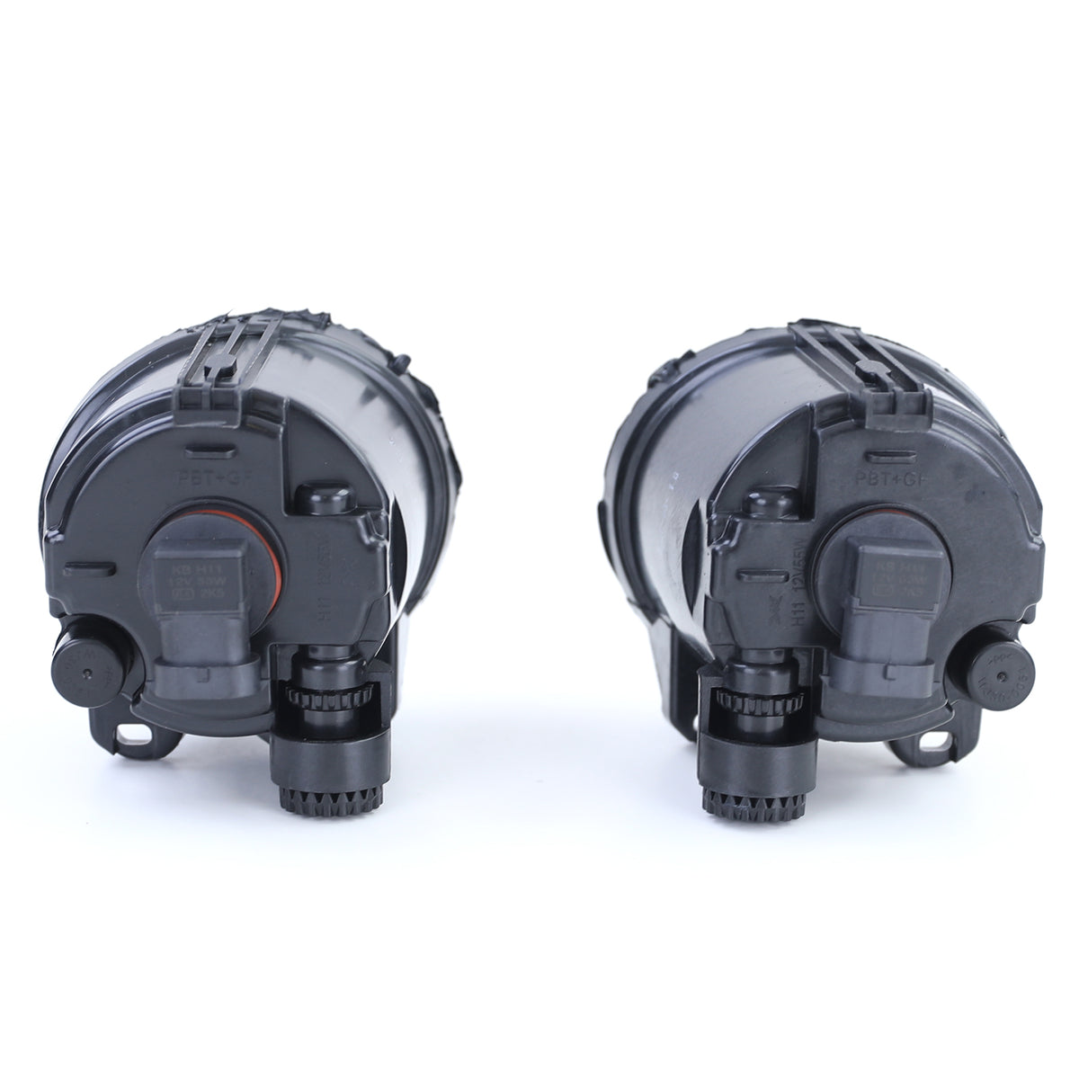 Fendinebbia Vetro Trasparente H11 Neri per BMW E92 E93 F10 F11 F07 F22
