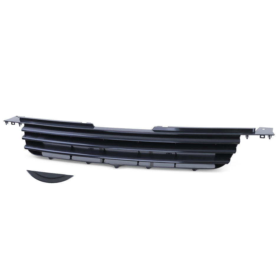 Griglia Anteriore Nera Senza Emblema per Volkswagen Lupo 6X 1998-2005