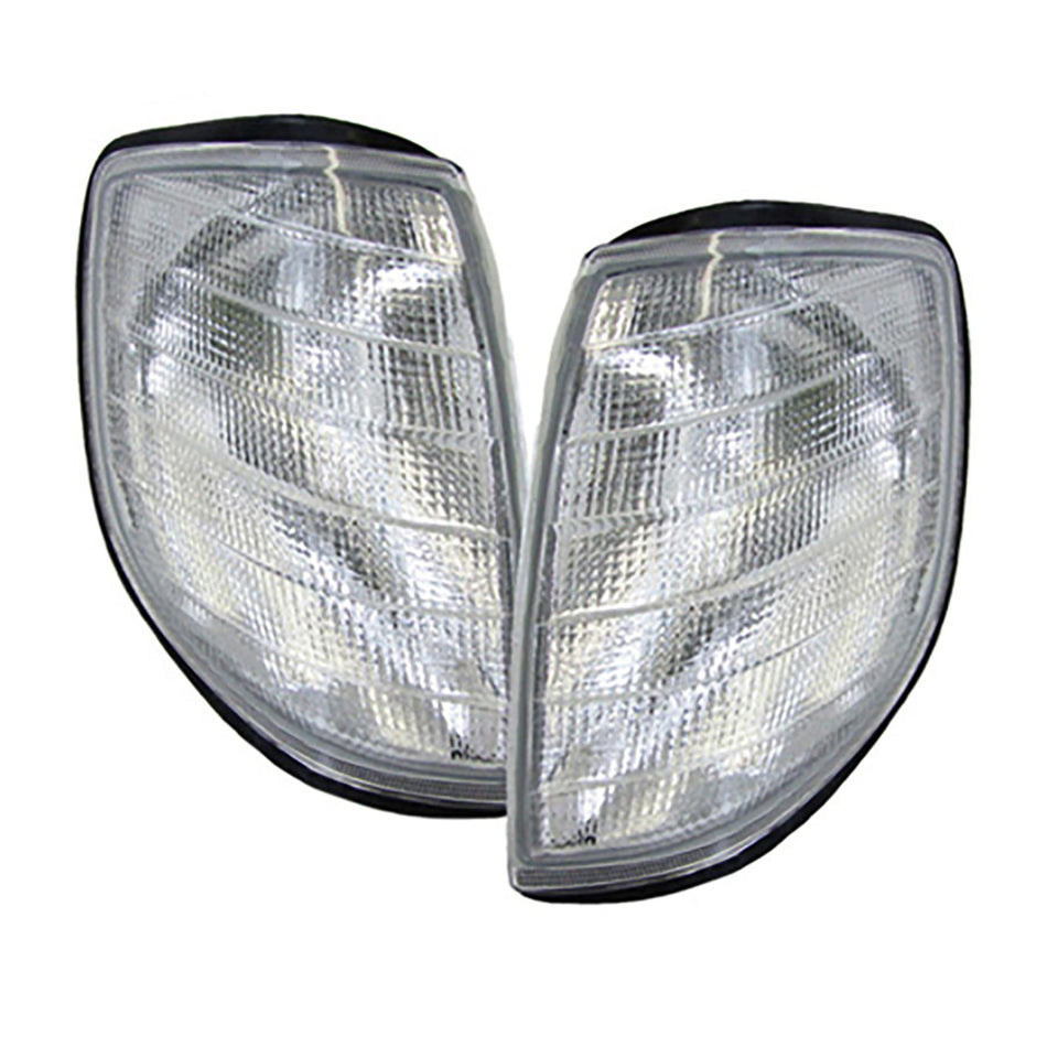 Frecce Bianche - 1 Coppia (destra + Sinistra) per Mercedes Classe S W140 91-94