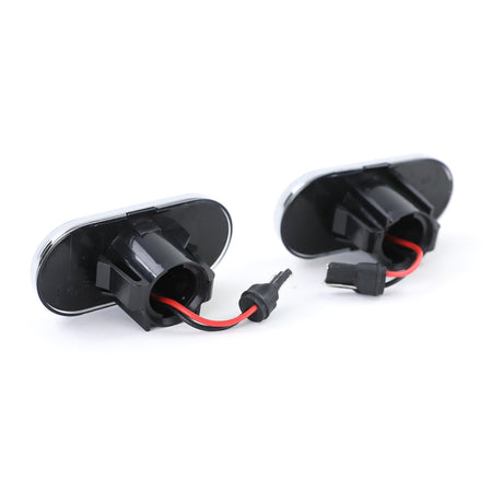 Frecce LED Vetro Trasparente Cromate per Smart Fortwo 453 Coupe Cabrio Dal 2014