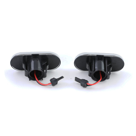 Frecce LED Vetro Trasparente Cromate per Smart Fortwo 453 Coupe Cabrio Dal 2014
